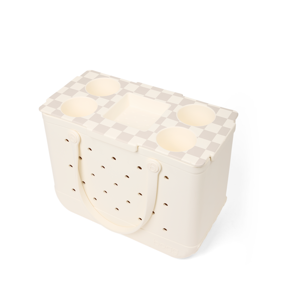 Top o' the Bogg to Ya - Checkered Coconut/Mushroom - Snack Day Set